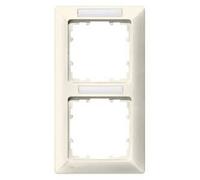 Siemens Gamme d'interrupteurs x2 Cadre Delta blanc 5TG25822 1 pc(s)