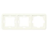 Siemens Gamme d'interrupteurs x3 Cadre Delta blanc 5TG1804 1 pc(s)