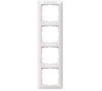 Siemens Gamme d'interrupteurs x4 Cadre Delta blanc 5TG25542 1 pc(s)