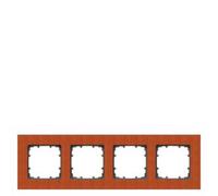 Siemens Gamme d'interrupteurs x4 Cadre Delta bois 5TG11042 1 pc(s)