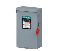 Siemens GF221NLA Interrupteur de sécurité série General Duty Plus 30 A, 2 pôles, 240 V, fusible, intérieur