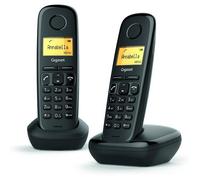 TELEFONO CORDLESS GIGASET A170 DUO NERO (L36852-H2802-K101)