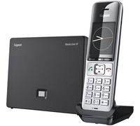 Siemens Gigaset BasicLine IP+COMFORT 500HX DECT, GAP, IP-DECT/GAP, VoIP Téléphone VoIP sans fil noir,argent