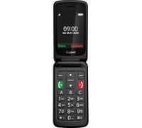 Siemens Gigaset GL595 Téléphone portable Touche SOS, protégé contre les projections deau, protégé contre la poussière noir