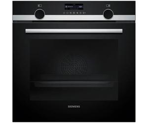 Siemens HB579GBR3, iQ500, four encastrable 60 x 60 cm, Air Fry, pyrolyse activeClean auto-nettoyant, écran TFT, air chaud 3D, chauffage rapide, programmes automatiques cookControl40, softMove, acier