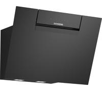 Siemens Hotte décorative inclinée 60cm 427m3/h noir - LC67JFN60