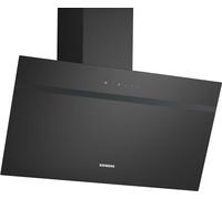 Siemens Hotte décorative inclinée 60cm 550m3/h noir - LC65KDK60