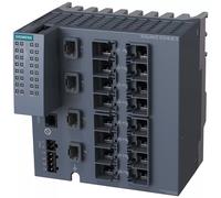 Siemens Industrial Ethernet Switch, ports RJ45 16, ports fibre optique 4SFP, 1Gbps, Layer 2 Managed (6GK5216-4GS00-2TC2)