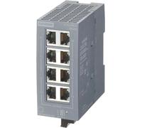 Siemens Industrial Switch unmanaged SCALANCE XB008 Nombre de ports Ethernet 8 Taux de transfert LAN 100 MBit/s Tension de fonctionnement (6GK5008-0BA00-1AB2)