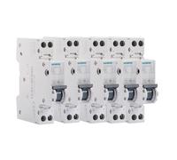 Siemens Ingenuity for life - Lot de 5 Disjoncteurs électriques phase + neutre 16A