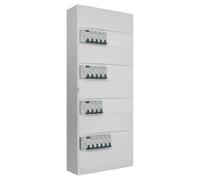 Siemens Tableau 4 rangées pré-équipé 1x63A AC + 1x63A A + 2x40A AC + 16 disjoncteurs