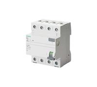 SIEMENS - Interrupteur différentiel tétrapolaire 30mA 63A type AC