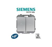 Siemens - interrupteur volet roulant aluminium