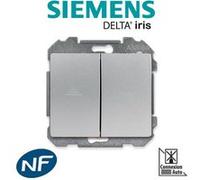 Siemens - interrupteur volet roulant aluminium aluminium