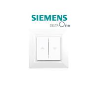 Siemens - interrupteur volet roulant blanc