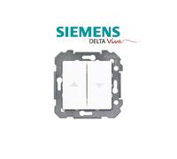 Siemens - interrupteur volet roulant blanc