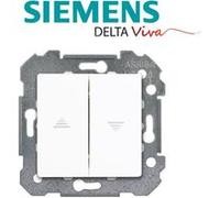 Siemens - interrupteur volet roulant blanc