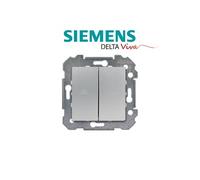 Siemens - interrupteur volet roulant silver