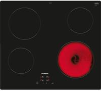 Siemens iQ100 ET61RBEB8E, Noir, Intégré, 60 cm, Céramique, Céramique, 4 zone(s)