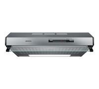 Siemens iQ100 LU62LFA51 hotte 250 m³/h Monté au mur Argent D - Hottes (250 m³/h, Ducted/Recirculating, E, E, D, 68 dB)