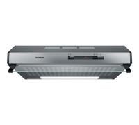 Siemens iQ100 LU62LFA51 - Hotte - standard - largeur : 60 cm - profondeur : 48.2 cm - extraction et recirculation (avec kit de recirculation supplémentaire) - acier inoxydable