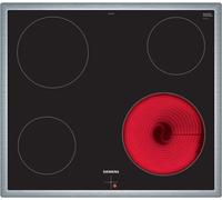 Siemens iQ100, Table de cuisson électrique, 60 cm, noir, Avec cadre à poser, EA645GE17