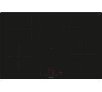 Siemens iQ300 EH801HFB1E, Noir, Encastrable, 80 cm, Plaque à induction avec zones, Vitrocéramique, 4 zone(s)