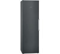 Siemens iQ300 KS36VVXDP réfrigérateur Pose libre 346 L Noir et Acier inoxydable