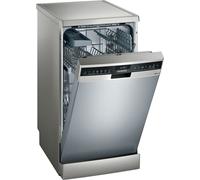 Siemens iQ300, Lave-vaisselle pose libre SR23HI48KE, 45 cm de large, 84,5 cm de haut Acier inoxydable, laqué