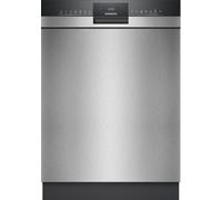 Siemens iQ300, Lave-vaisselle sous plan, 60 cm, Acier brossé, SN43ES04TE