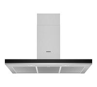 Siemens iQ300 LC96BHM50 - Hotte - hotte décorative - largeur : 90 cm - profondeur : 50 cm - extraction et recirculation (avec kit de recirculation supplémentaire) - acier inoxydable