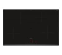 Siemens - iQ300 Plaque de cuisson à induction 80 cm 4 foyers, noir (EH85KHFB1E)