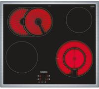 Siemens iQ300, Table de cuisson électrique, 60 cm, noir, Avec cadre à poser, EF645BNN1E