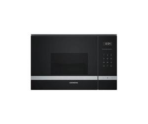 Siemens iQ500 BE525LMS0 Micro-ondes encastrable combiné 20 L 800 W Noir, acier inoxydable