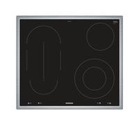 Siemens iQ500 EA645GMA1E Vitrocéramique Noir/inox - 4 foyers