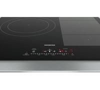 Siemens iQ500 EX611FJC1F - Table de cuisson à induction - 3 plaques de cuisson - Niche - largeur : 56 cm - profondeur : 49 cm - noir - sans cadre - noir