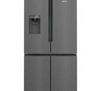 Siemens iQ500 KF96DAXEA frigo américain Pose libre 574 L E Noir, Acier inoxydable