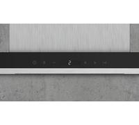 Siemens iQ500 LC67BHP50 - Hotte - cheminée plate - largeur : 60 cm - profondeur : 50 cm - extraction et recirculation (avec kit de recirculation supplémentaire) - avec moteur interne - acier...