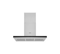 Siemens iQ500 LC97BHP50 - Hotte - cheminée plate - largeur : 89.8 cm - profondeur : 50 cm - extraction et recirculation (avec kit de recirculation supplémentaire) - avec moteur interne - acier...