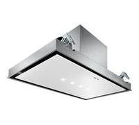 Siemens iQ500 LR97CBS20 - Hotte - plafond - Niche - largeur : 88.8 cm - profondeur : 48.7 cm - extraction et recirculation (avec kit de recirculation supplémentaire) - avec moteur interne - blanc