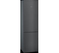 Siemens iQ500, Réfrigérateur-congélateur indépendant avec partie congélation en bas, 201 x 60 cm, BlackSteel, KG39E8XBA