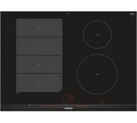 Siemens iQ700 EX775LEC1E Table de cuisson à induction Noir/inox - 4 foyers