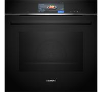 Siemens iQ700, Four à vapeur encastrable, 60 x 60 cm, noir, HS758G3B1