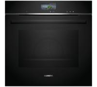 Siemens iQ700 HR776G3B1 four 71 L Noir, Acier inoxydable