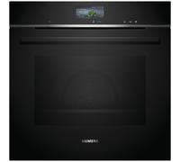 Siemens iQ700 HR776G3B1 four 71 L Noir, Acier inoxydable