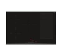 Siemens iQ700 Series Plaque de cuisson à induction 5 zones Noir 80 cm