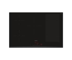Siemens iQ700 Series Plaque de cuisson à induction 5 zones Noir 80 cm
