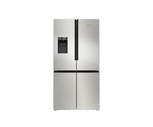 Siemens KF96DPPEA iQ700 - Réfrigérateur-congélateur - 183 x 90,5 cm - Réfrigérateur de 574 l et congélateur de 199 l - NoFrost - HyperFresh 0 °C - Lumière LED - Panneau arrière en verre éclairé avec