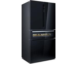 Siemens KF96NVPEA iQ300 Réfrigérateur multi-portes, 183 x 91 cm, réfrigération 405 l et congélation 200 l, fraîcheur hyperFresh plus longue, noFrost plus jamais dégivré, refroidissement plus rapide