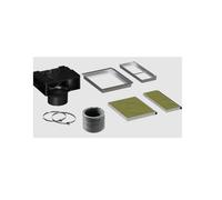 Siemens Kit de recirculation d'air LZ11KKI16 – anti-poisson et anti-pollen, cadre, plaque, tuyau